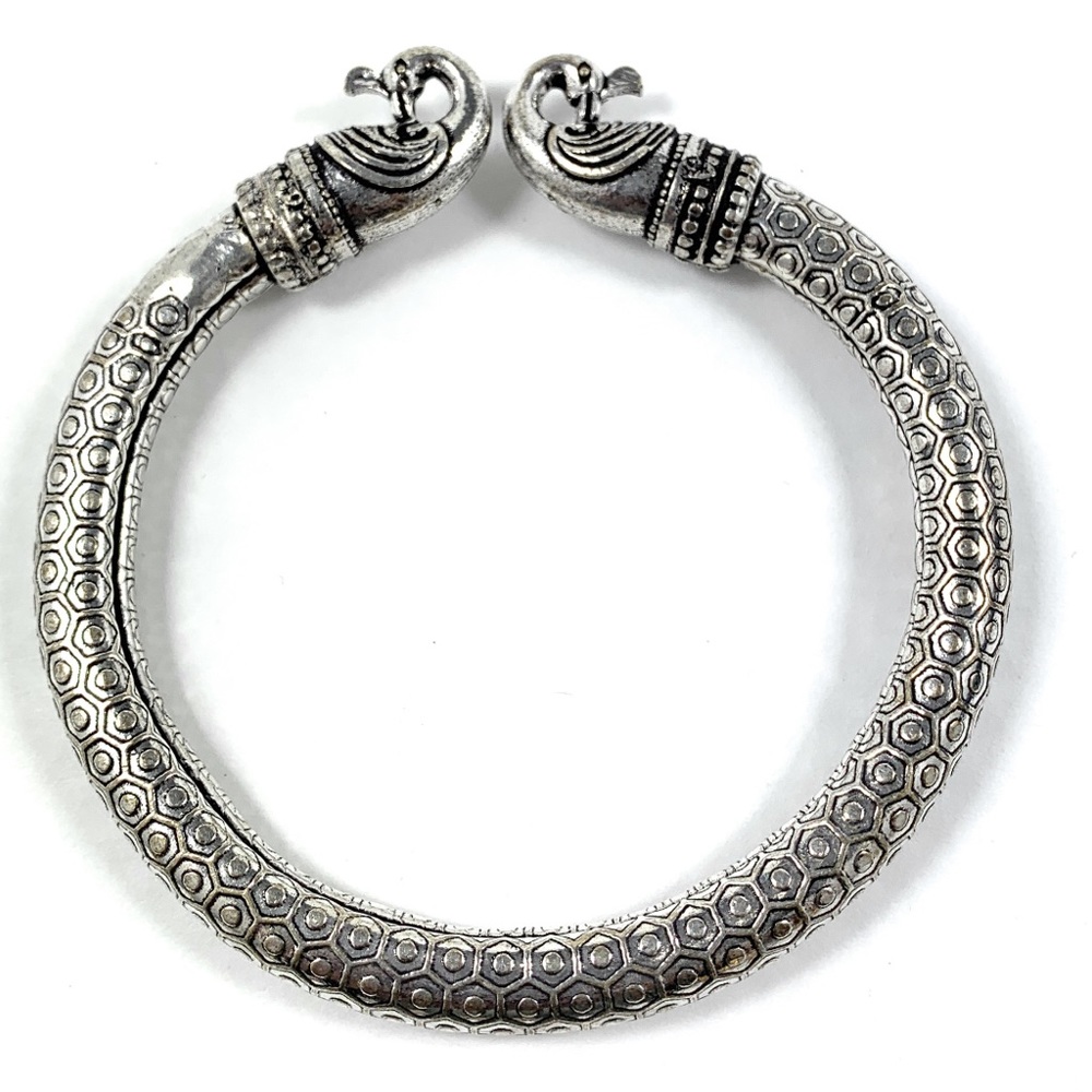 Vintage Peacock heads antique bracelet
